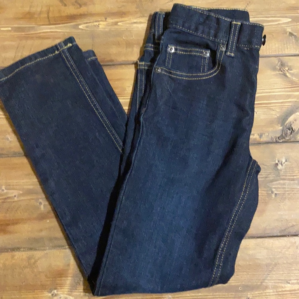 Boys jeans adjustable waistband slim